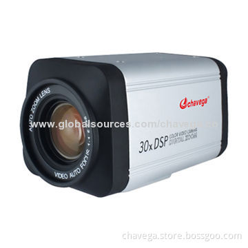 1/4-inch CMOS 800TVL Auto-zoom CCTV Camera with 22/27/30x Lens